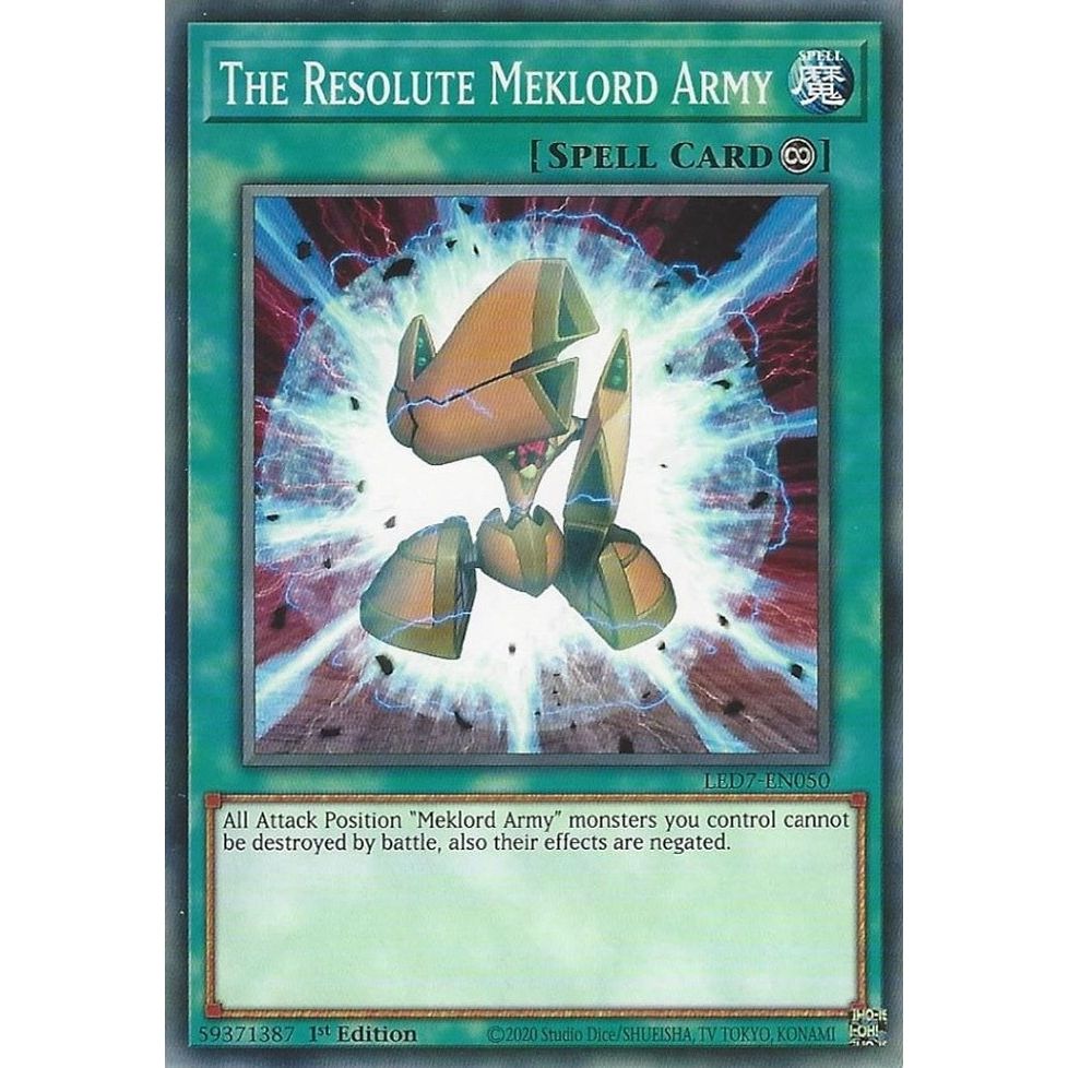Image for The Resolute Meklord Army (LED7-EN050) (LED7) - YuGiOh