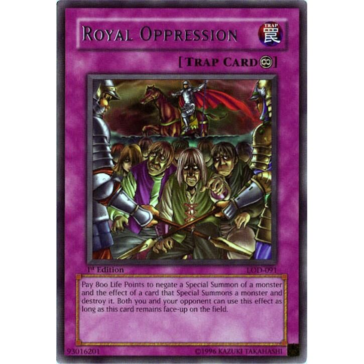 Image for Royal Oppression (LOD-091) (LOD) - YuGiOh