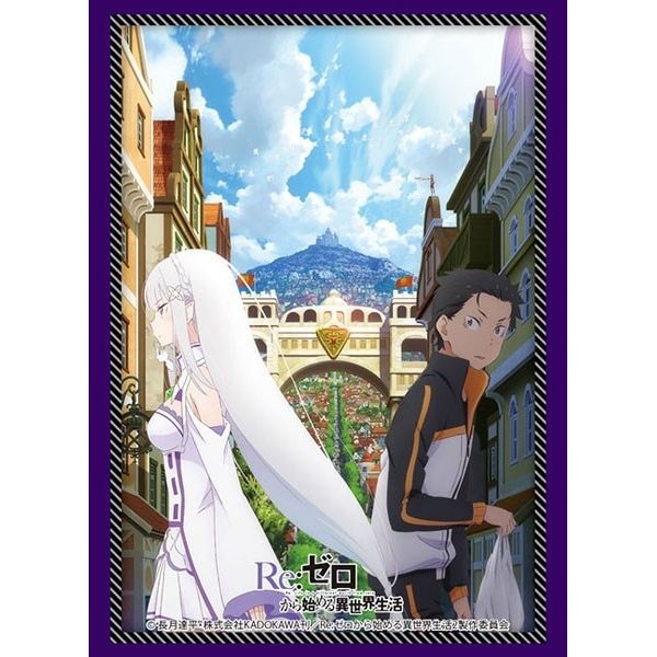 Image for Bushiroad Sleeve Collection HG Vol.2570: Re:ZERO Reedited - Key Visual (60-Pack) - Card Sleeves