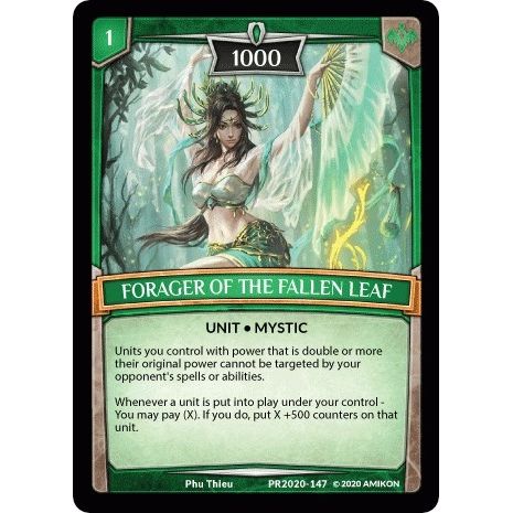 Image for Forager of the Fallen Leaf (PR2020-147) (PR) - Argent Saga TCG