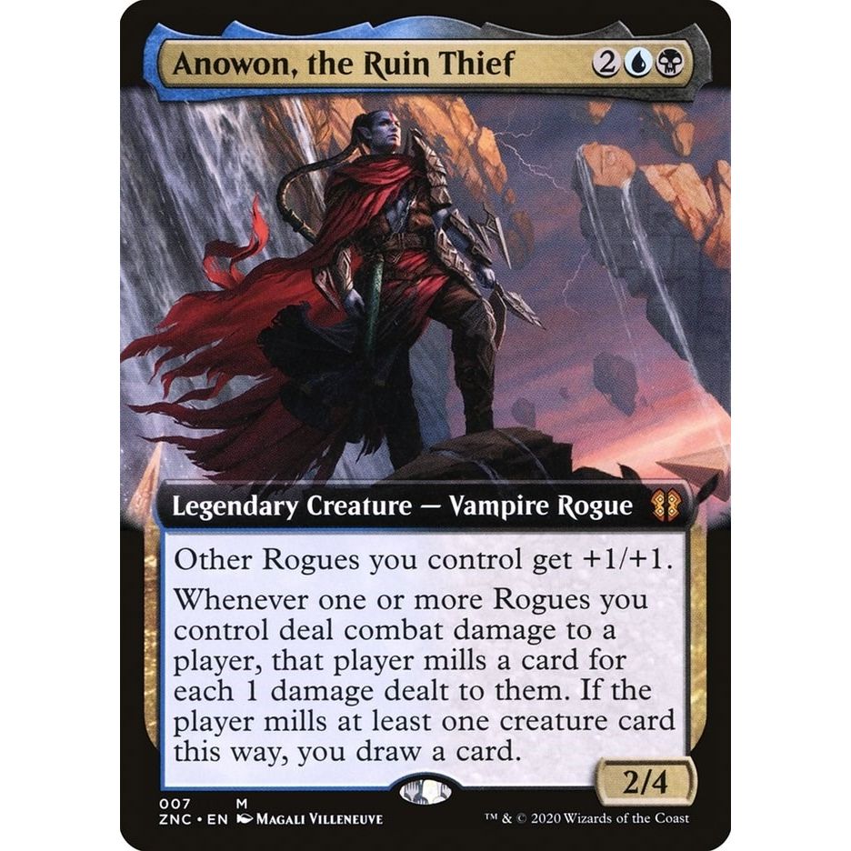 Image for Anowon, the Ruin Thief (Extended Art) (7) (ZNC) - Magic: The Gathering