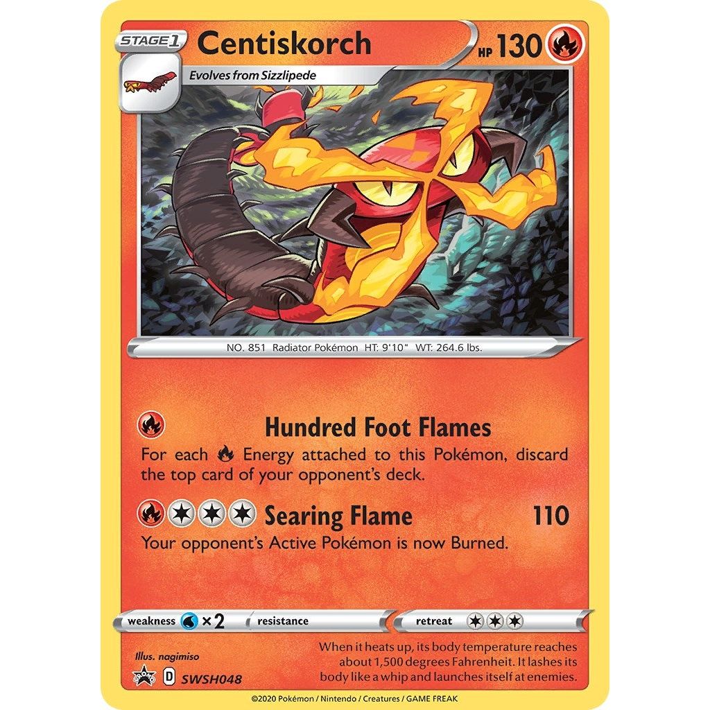 Image for Centiskorch - SWSH048 (SWSH048) (SWSD) - Pokemon