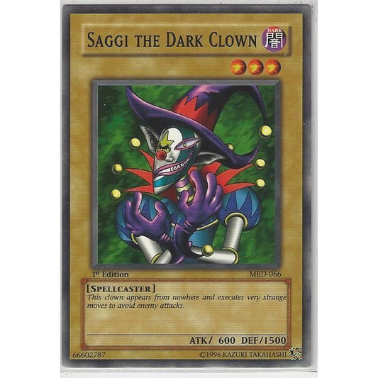 Image for Saggi the Dark Clown (MRD-066) (MRD) - YuGiOh