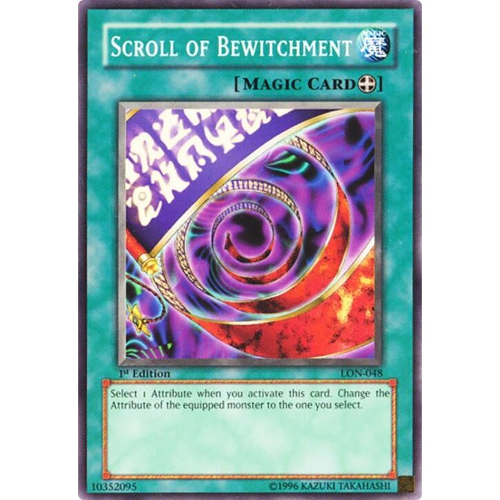 Image for Scroll of Bewitchment (LON-048) (LON) - YuGiOh
