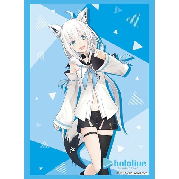 Image for Bushiroad Sleeve Collection HG Vol.2594: Hololive Production - Shirakami Fubuki (60-Pack) - Card Sleeves
