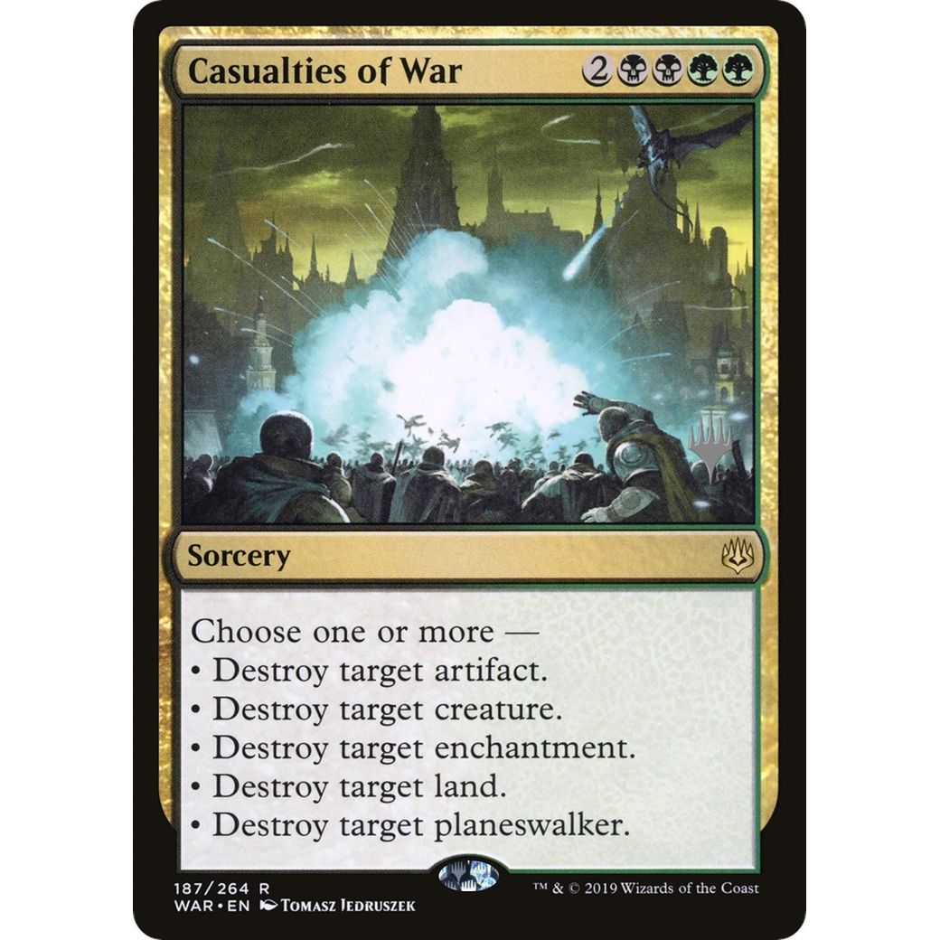 Image for Casualties of War (187) (PPZNR) - Magic: The Gathering