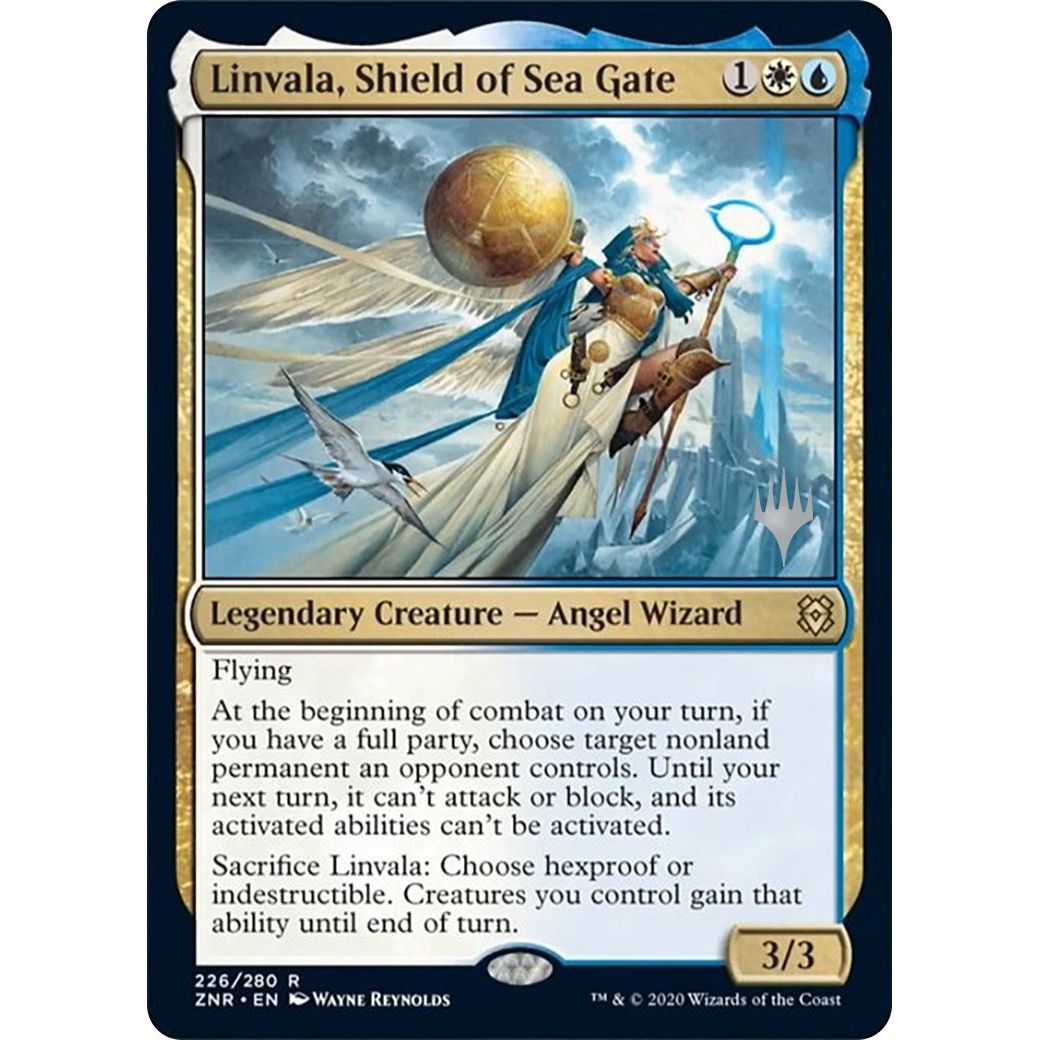 Image for Linvala, Shield of Sea Gate (226) (PPZNR) - Magic: The Gathering