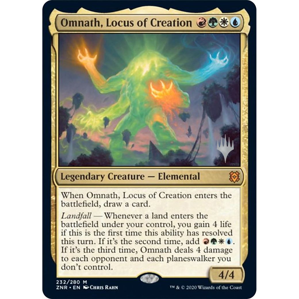 Image for Omnath, Locus of Creation (232) (PPZNR) - Magic: The Gathering