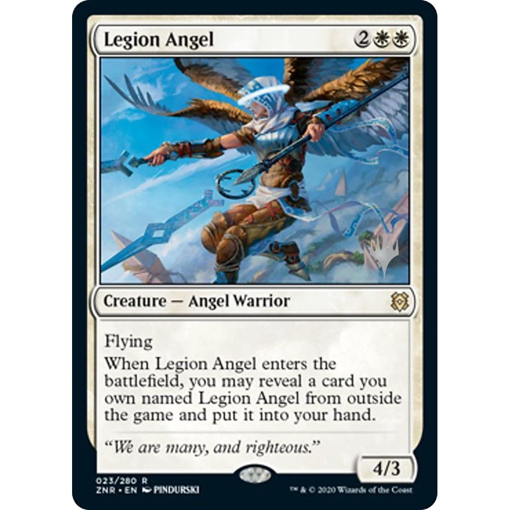 Image for Legion Angel (23) (PPZNR) - Magic: The Gathering