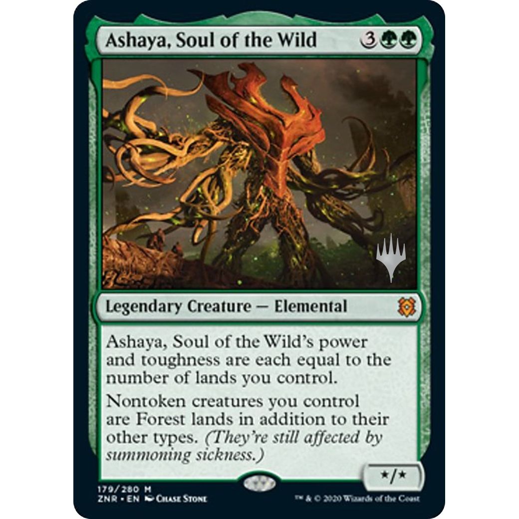 Image for Ashaya, Soul of the Wild (179) (PPZNR) - Magic: The Gathering