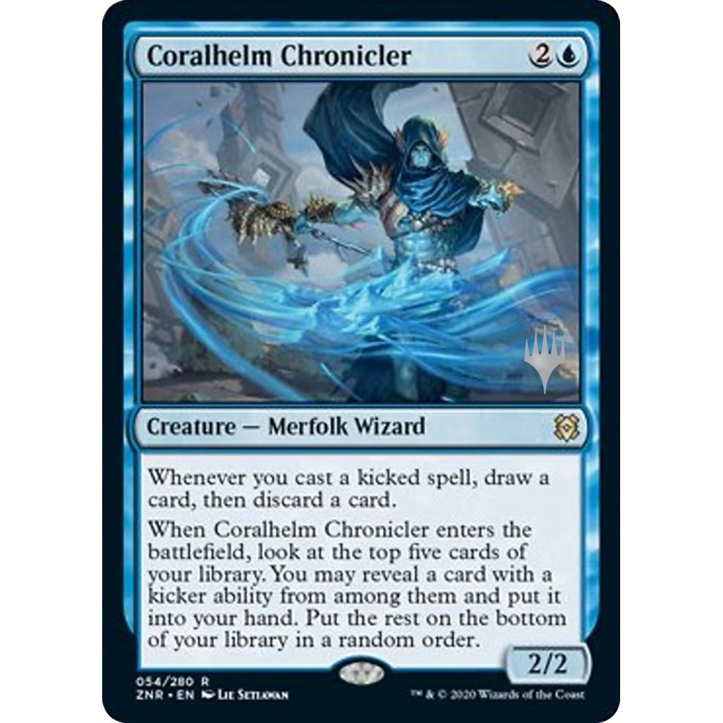 Image for Coralhelm Chronicler (54) (PPZNR) - Magic: The Gathering