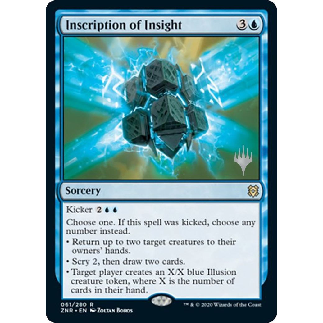 Image for Inscription of Insight (61) (PPZNR) - Magic: The Gathering