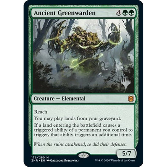 Image for Ancient Greenwarden (178) (PPZNR) - Magic: The Gathering