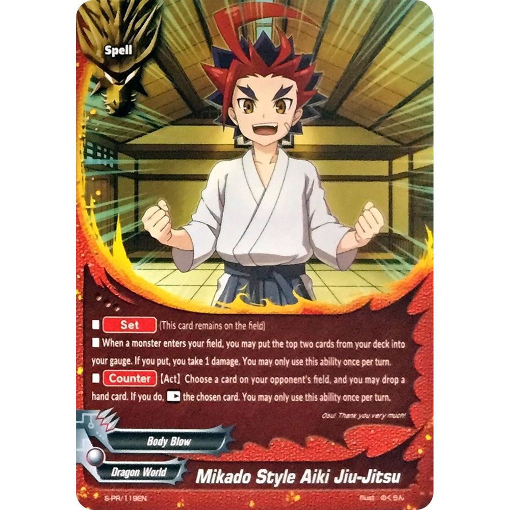 Image for Mikado Style Aiki Jiu-Jitsu (S-PR/119EN) (S-PR) - Future Card BuddyFight
