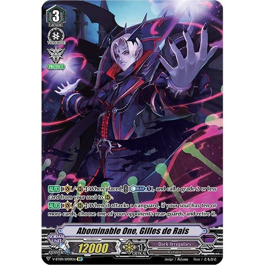 Image for Abominable One, Gilles de Rais (SP) (V-BT09/SP09EN) (V-BT09) - Cardfight Vanguard