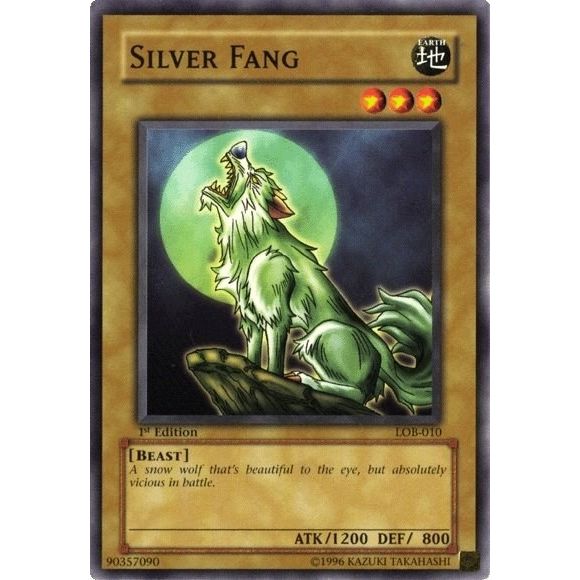 Image for Silver Fang (LOB-010) (LOB) - YuGiOh