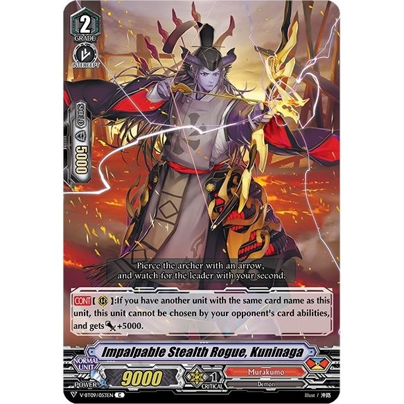 Image for Impalpable Stealth Rogue, Kuninaga (V-BT09/053EN) (V-BT09) - Cardfight Vanguard