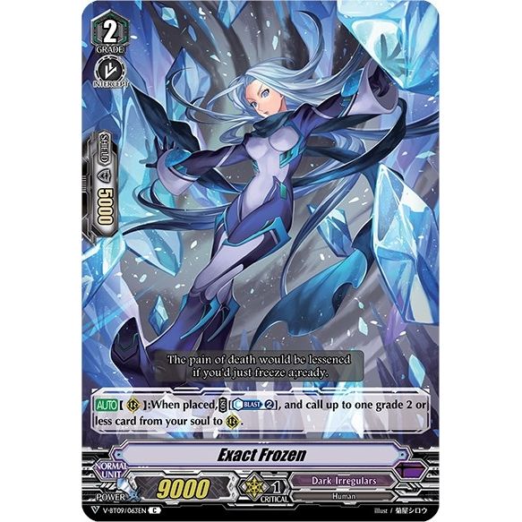 Image for Exact Frozen (V-BT09/063EN) (V-BT09) - Cardfight Vanguard