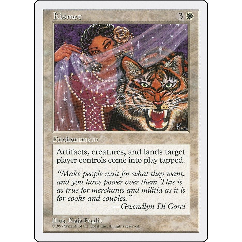 Image for Kismet (5ED) - Magic: The Gathering