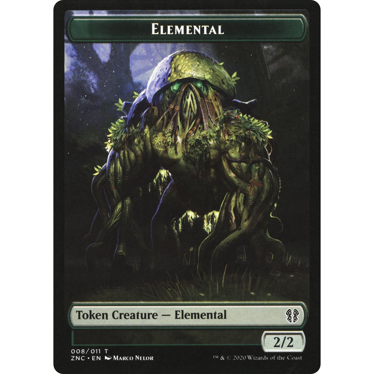 Image for Elemental (008) // Elemental (010) Double-Sided Token (8 // 10) (ZNC) - Magic: The Gathering
