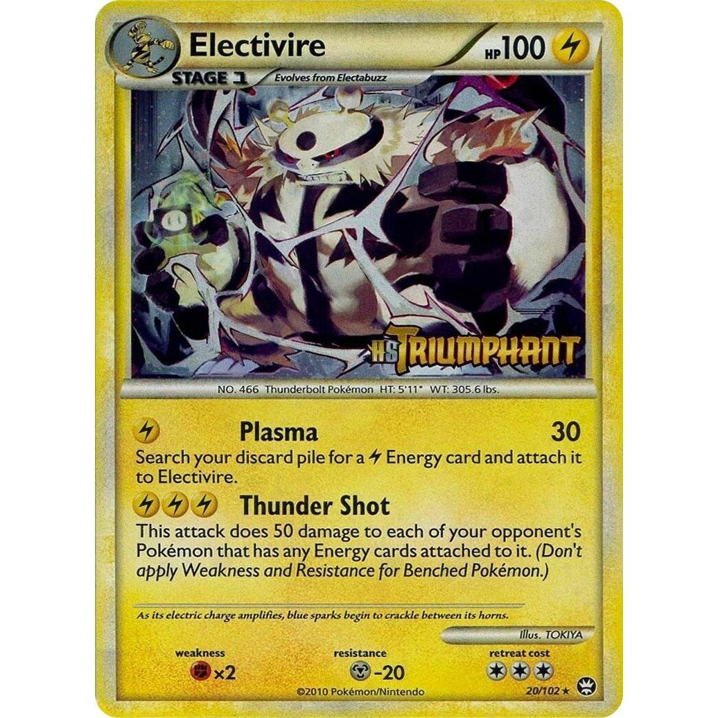 Image for Electivire - 20/102 (Prerelease) (20/102) (PR) - Pokemon