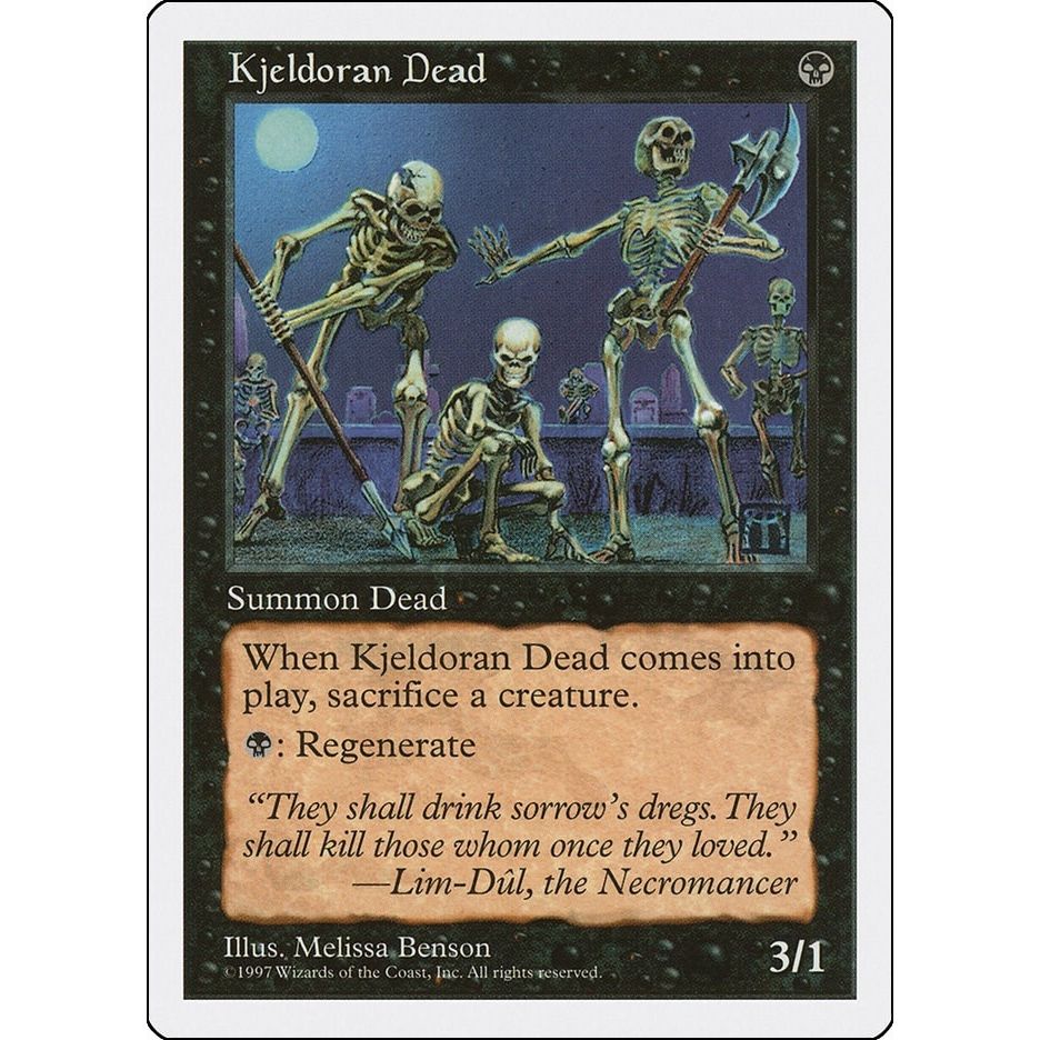 Image for Kjeldoran Dead (5ED) - Magic: The Gathering