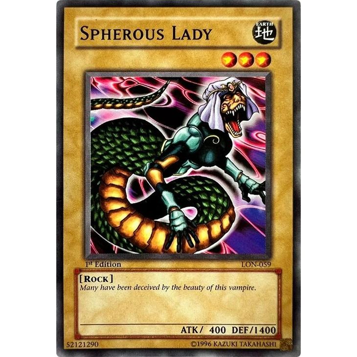 Image for Spherous Lady (LON-059) (LON) - YuGiOh