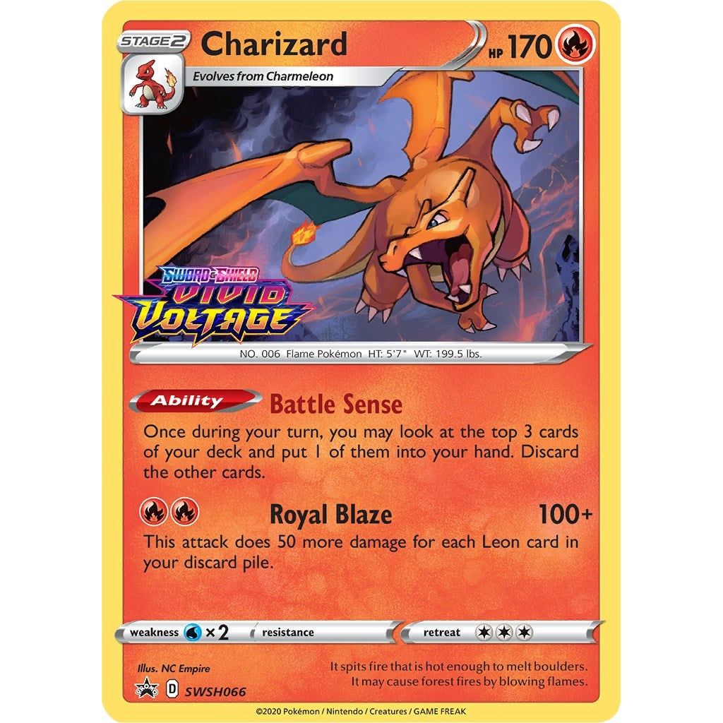 Image for Charizard - SWSH066 (Prerelease) (SWSH066) (SWSD) - Pokemon