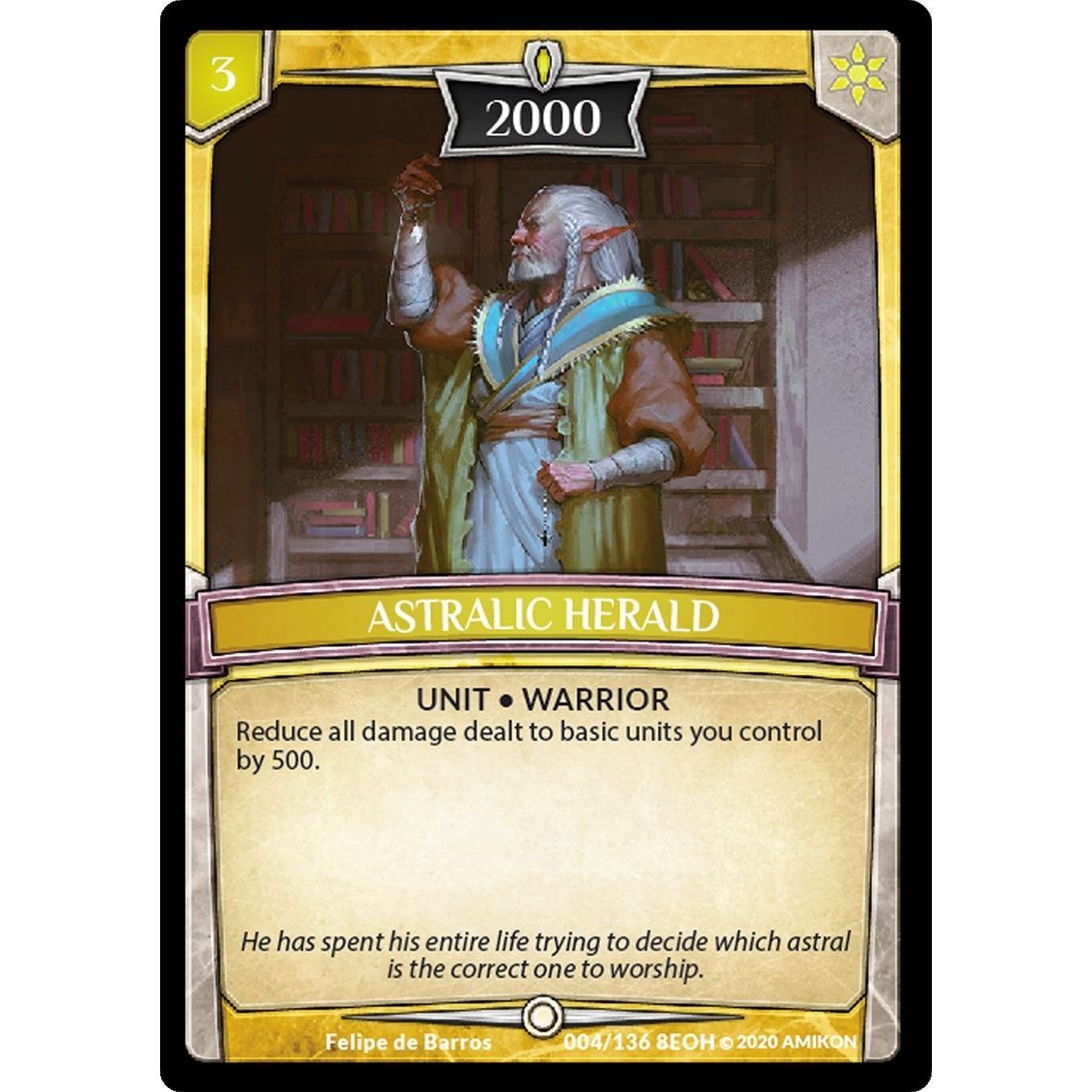 Image for Astralic Herald (4/136 8EOH) (EOH) - Argent Saga TCG