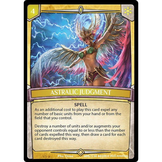 Image for Astralic Judgment (6/136 8EOH) (EOH) - Argent Saga TCG