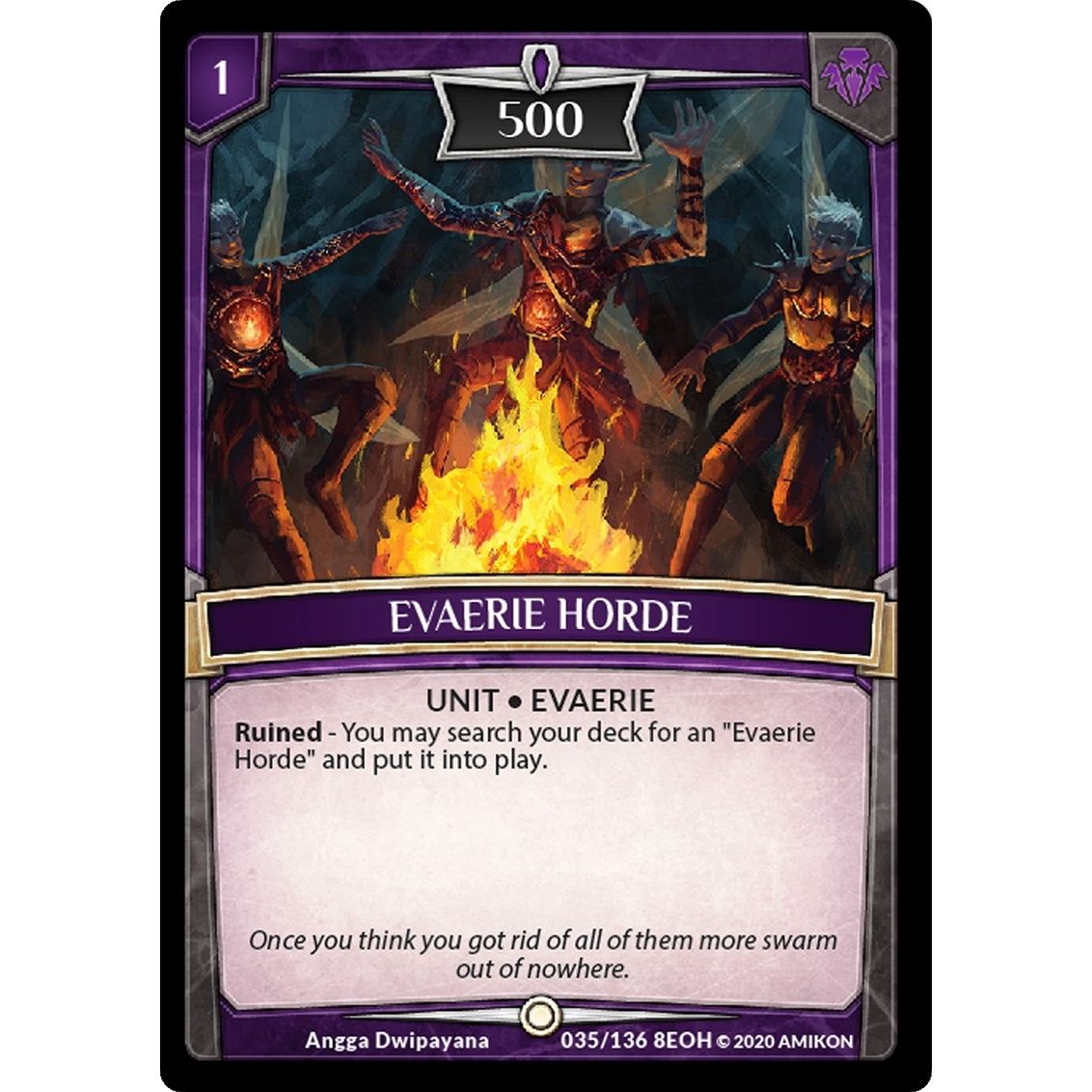 Image for Evaerie Horde (35/136 8EOH) (EOH) - Argent Saga TCG