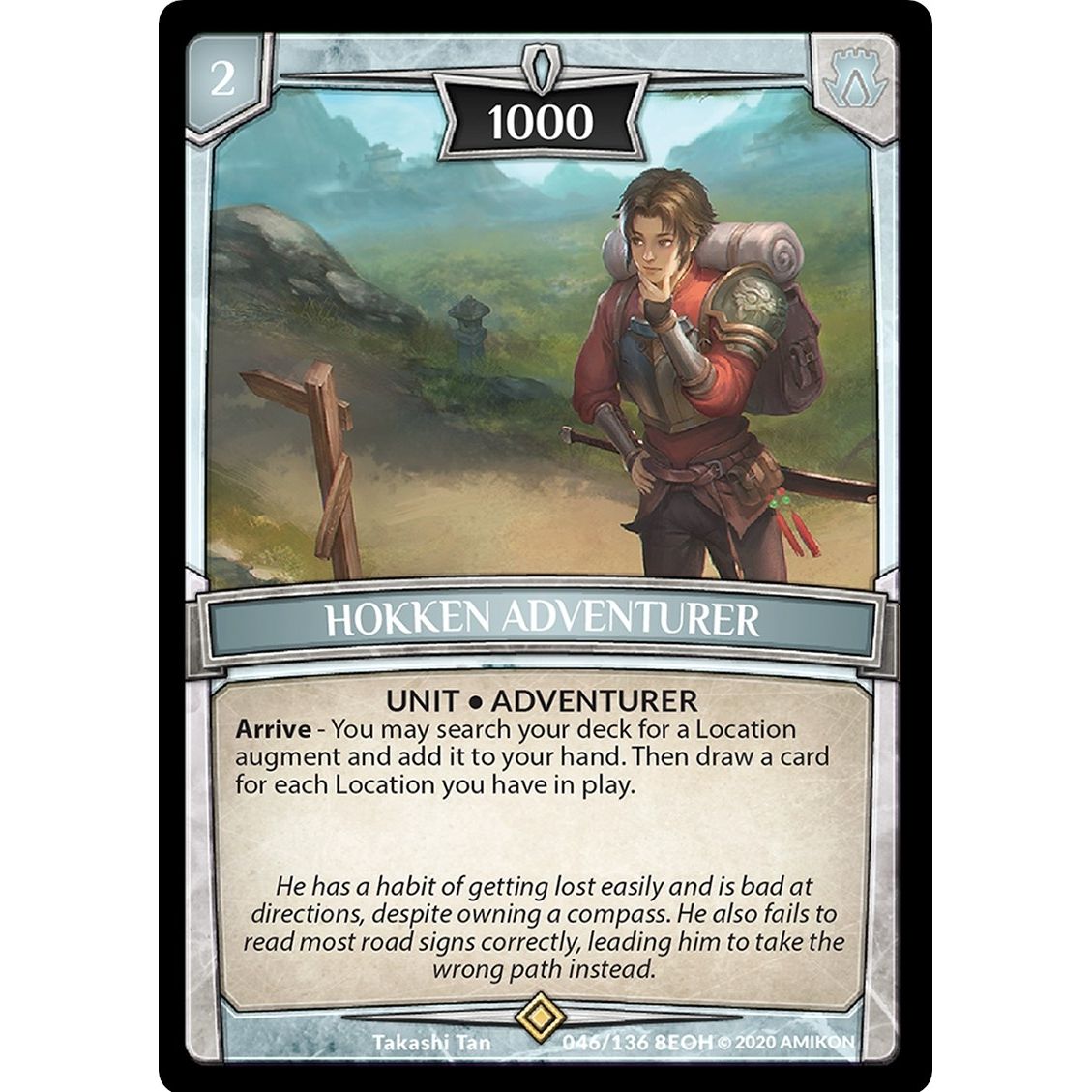 Image for Hokken Adventurer (46/136 8EOH) (EOH) - Argent Saga TCG