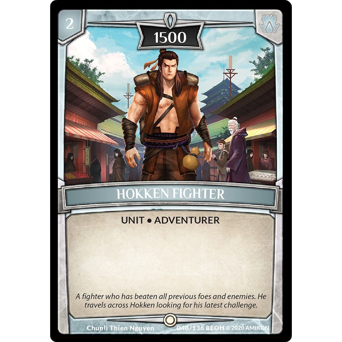 Image for Hokken Fighter (48/136 8EOH) (EOH) - Argent Saga TCG