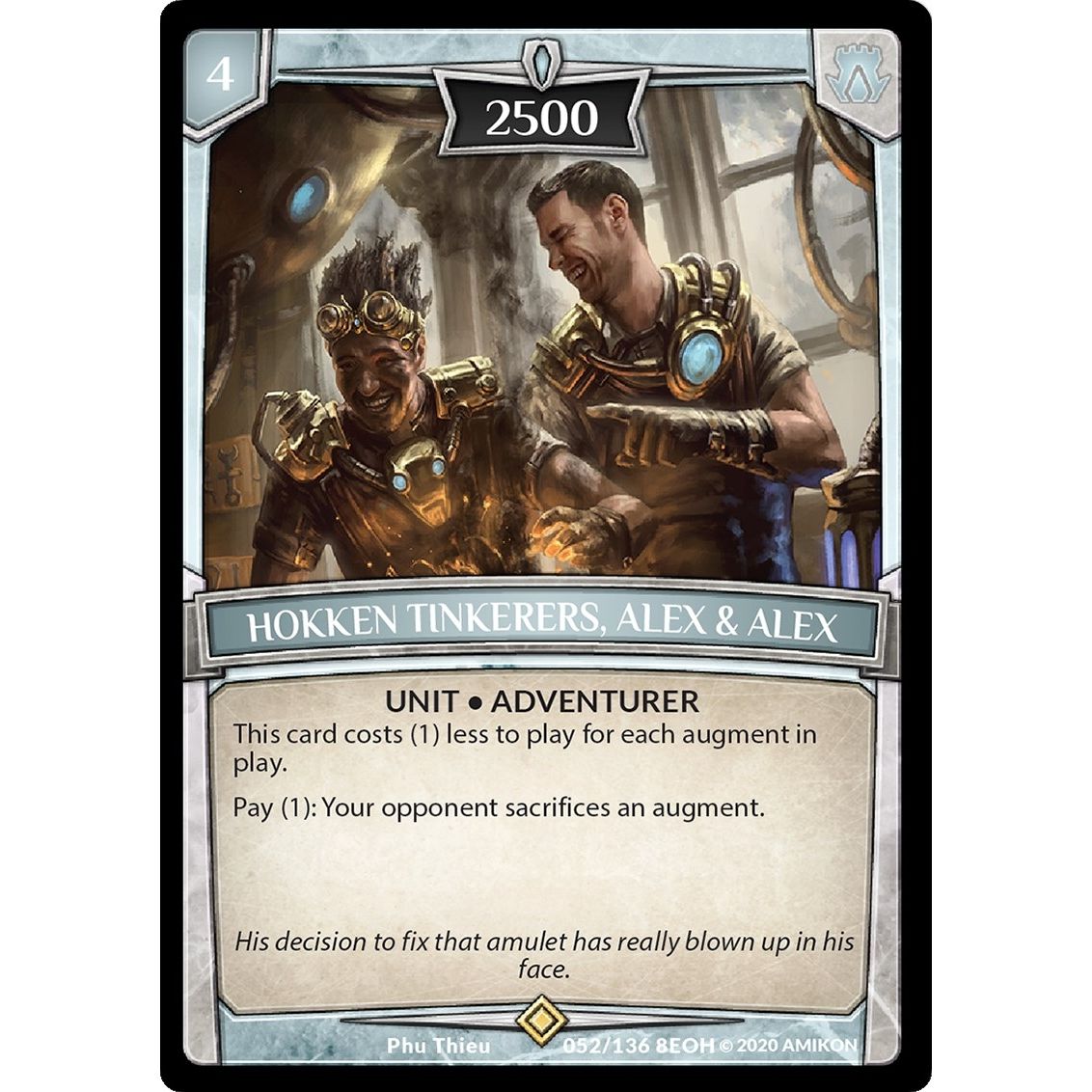 Image for Hokken Tinkerers, Alex & Alex (52/136 8EOH) (EOH) - Argent Saga TCG