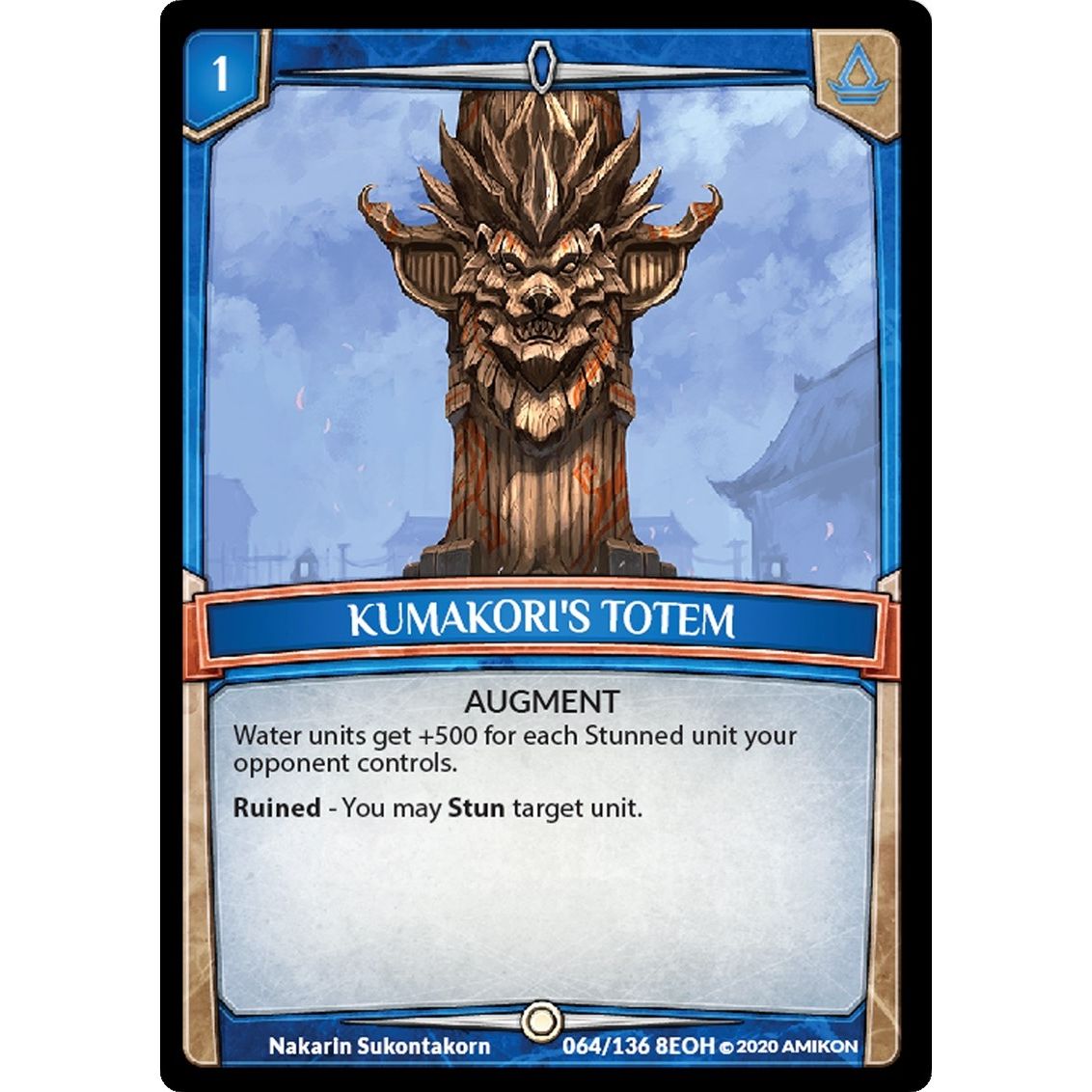 Image for Kumakori's Totem (64/136 8EOH) (EOH) - Argent Saga TCG