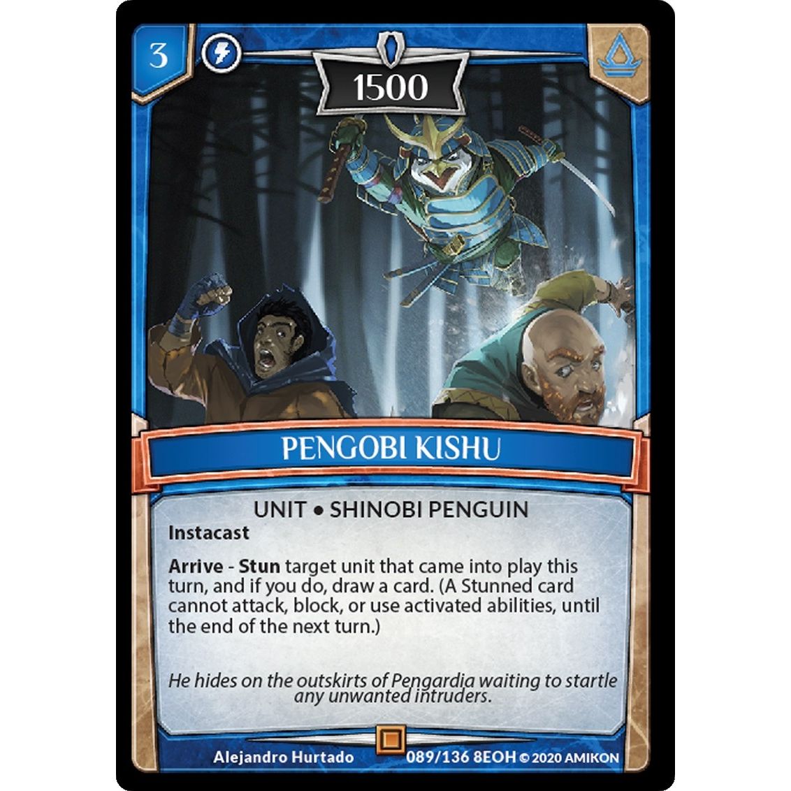 Image for Pengobi Kishu (89/136 8EOH) (EOH) - Argent Saga TCG