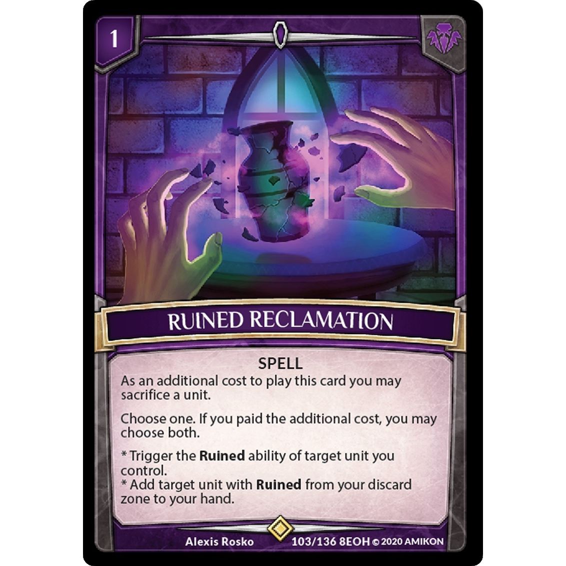 Image for Ruined Reclamation (103/136 8EOH) (EOH) - Argent Saga TCG