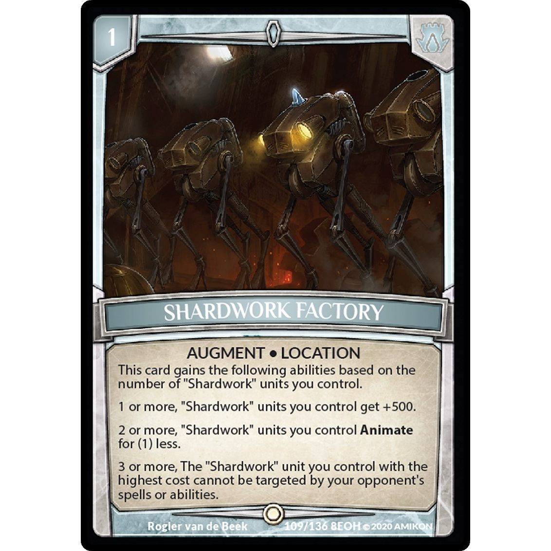 Image for Shardwork Factory (109/136 8EOH) (EOH) - Argent Saga TCG