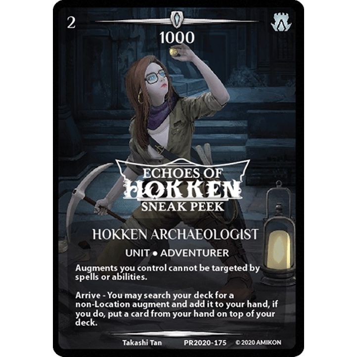 Image for Hokken Archaeologist (Sneak Peek) (PR2020-175) (PR) - Argent Saga TCG