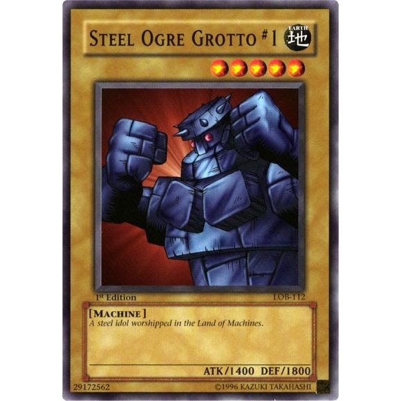 Image for Steel Ogre Grotto #1 (LOB-112) (LOB) - YuGiOh