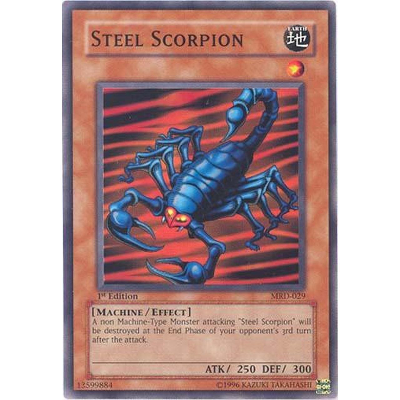 Image for Steel Scorpion (MRD-029) (MRD) - YuGiOh