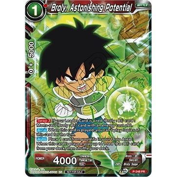 Image for Broly, Astonishing Potential (P-248) (PR) - Dragon Ball Super: Masters