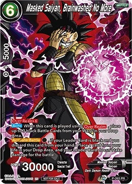 Image for Masked Saiyan, Brainwashed No More (Event Pack 08) (P-263) (TPR) - Dragon Ball Super: Masters