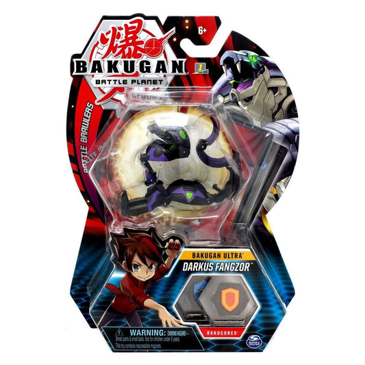 Image for Bakugan Ultra 3-inch Tall Collectible Transforming Creature - Darkus Fangzor - Bakugan TCG