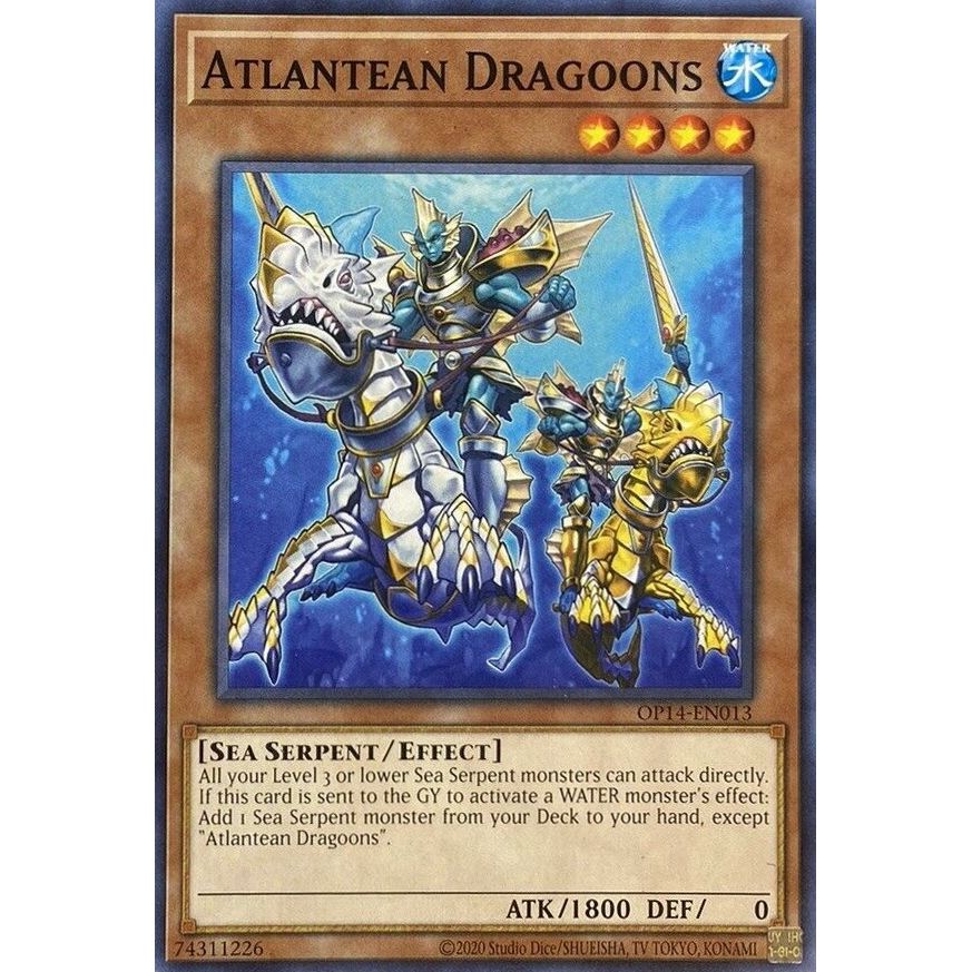 Image for Atlantean Dragoons (OP14-EN013) (OP14) - YuGiOh