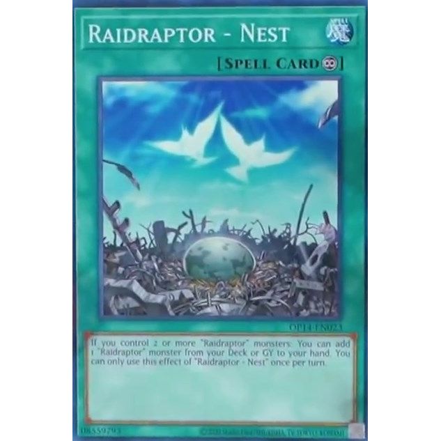 Image for Raidraptor - Nest (OP14-EN023) (OP14) - YuGiOh