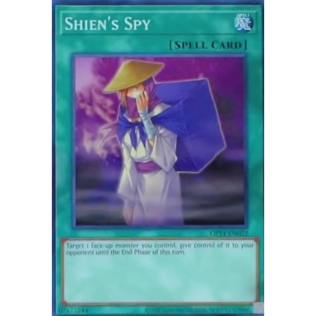 Image for Shien's Spy (OP14-EN022) (OP14) - YuGiOh