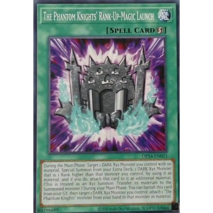 Image for The Phantom Knights' Rank-Up-Magic Launch (OP14-EN021) (OP14) - YuGiOh