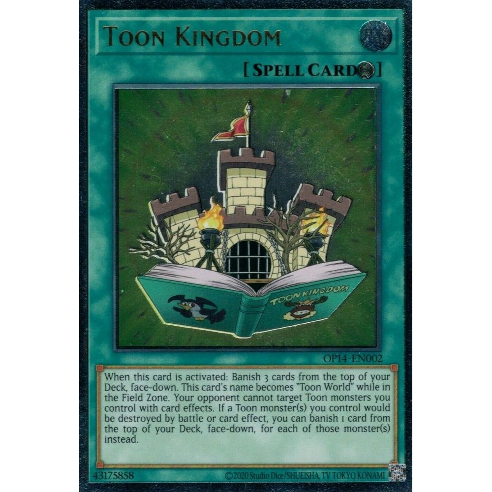 Image for Toon Kingdom (UTR) (OP14-EN002) (OP14) - YuGiOh