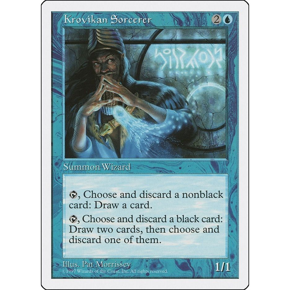 Image for Krovikan Sorcerer (5ED) - Magic: The Gathering